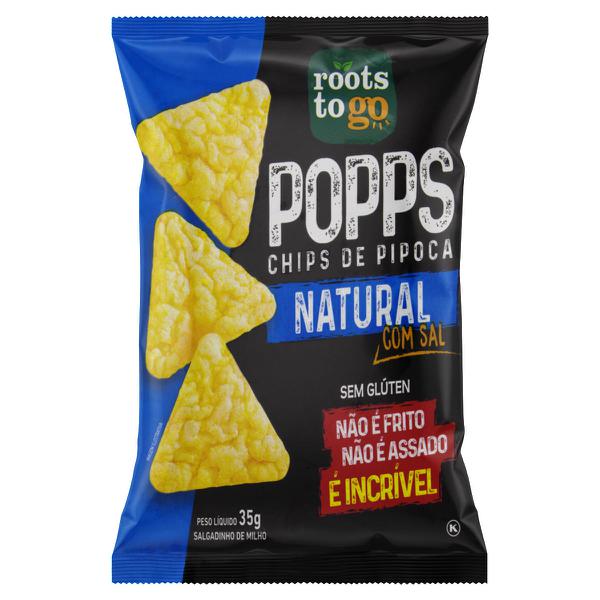 SNACK ROOTS TO GO POPS NATURAL 35G