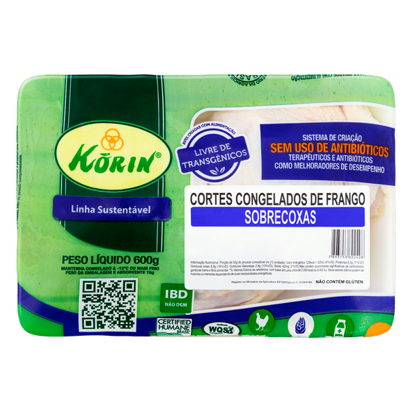 SOBRECOXA FGO KORIN BOA PEDIDA CG BD 600G