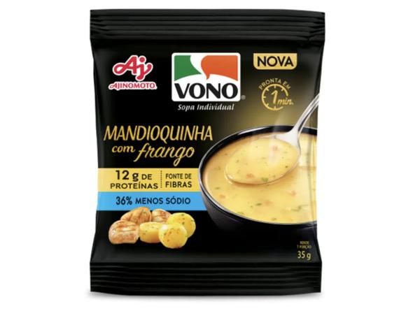 SOPA VONO PROT MANDIOQUINHA COM FRANGO AJINOMOTO 35G