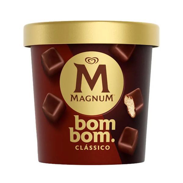 SORVETE KIBON MAGNUM BOMBOM CLASSICO PT 164G