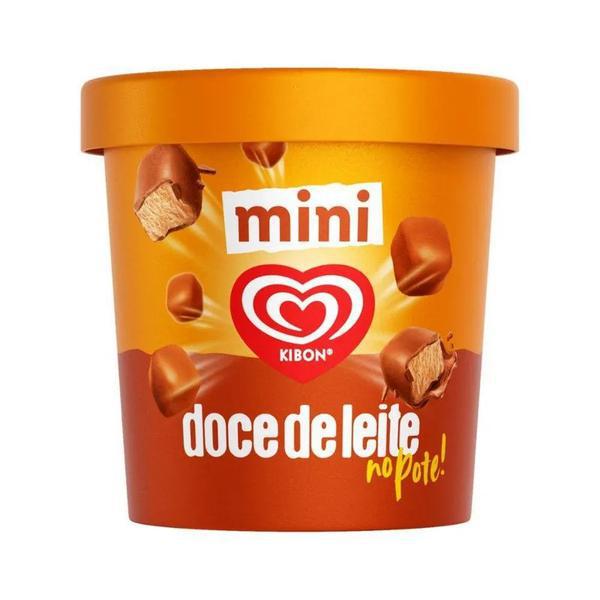 SORVETE KIBON MINI DOCE DE LEITE NO POTE 184G