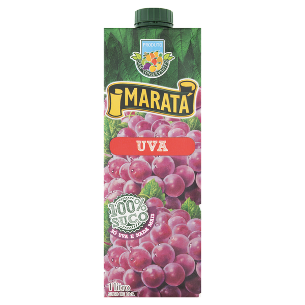 SUCO DE UVA 100 MARATA 1000ML