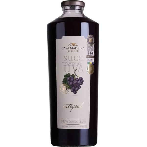 SUCO DE UVA CASA MADEIRA INTEGRAL 1L