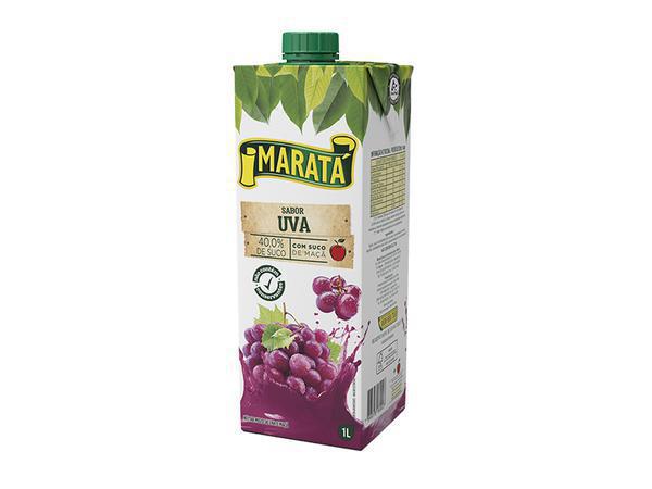 SUCO MISTO UVA E MACA 100 MARATA 1000ML