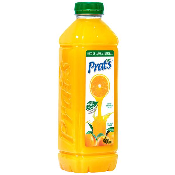 SUCO PRATS LARANJA INTEGRAL 900ML 