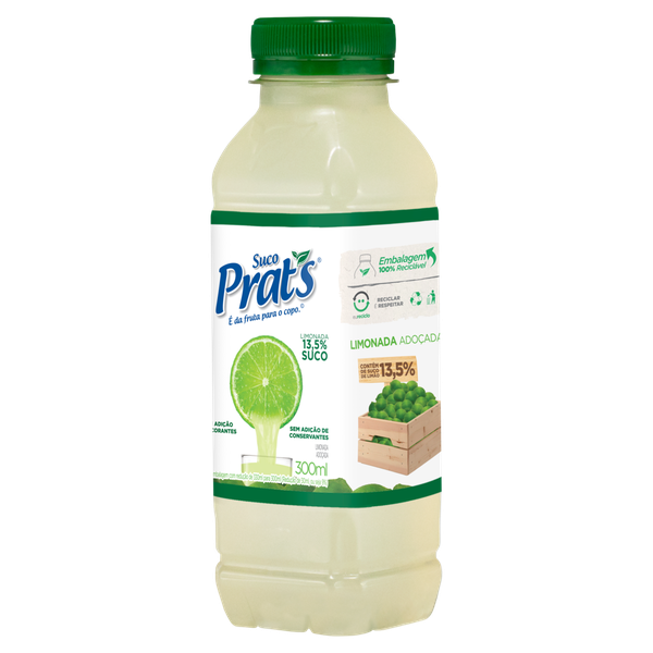 SUCO PRATS LIMAO 300ML 
