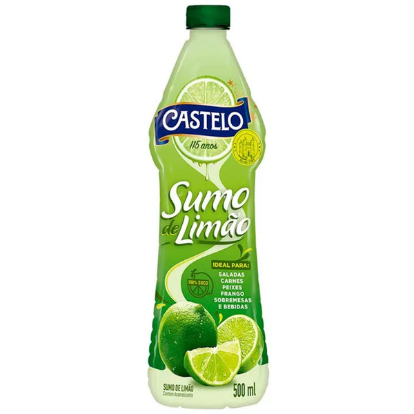 SUMO DE LIMAO CASTELO 500ML