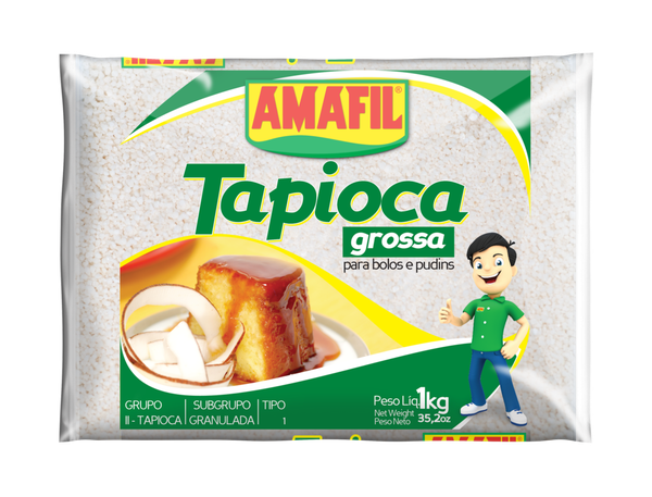 TAPIOCA GRANULADA AMAFIL GROSSA 1 KG