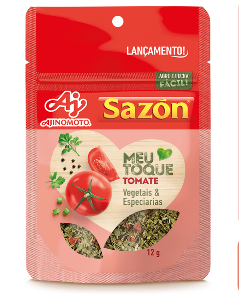 TEMP SAZON TOQUE TOMATE POUCH 12G