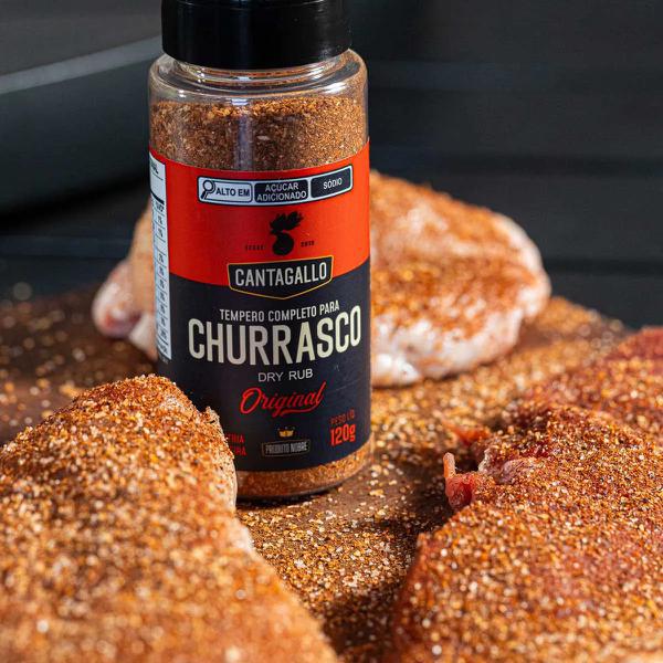 TEMPERO COMPLETO CANTAGALLO P/ CHURR DRY RUB 120G