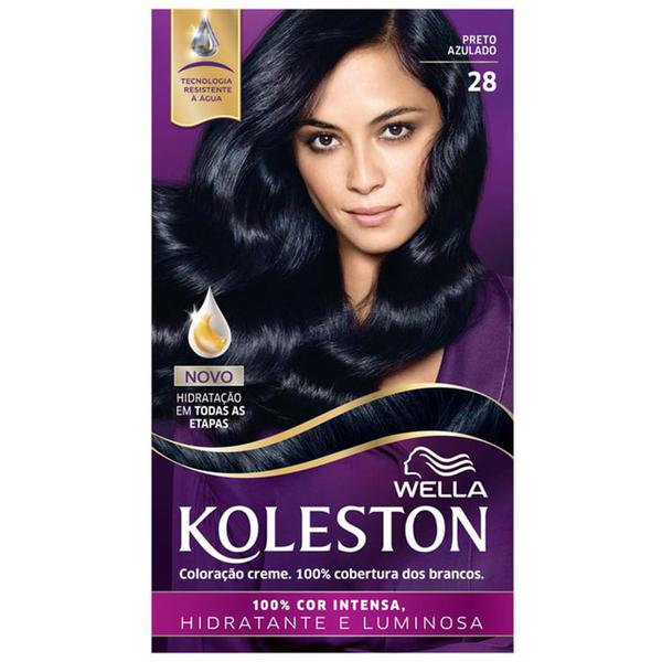TINT KOLESTON KIT 28 PRETO AZULADO AFP