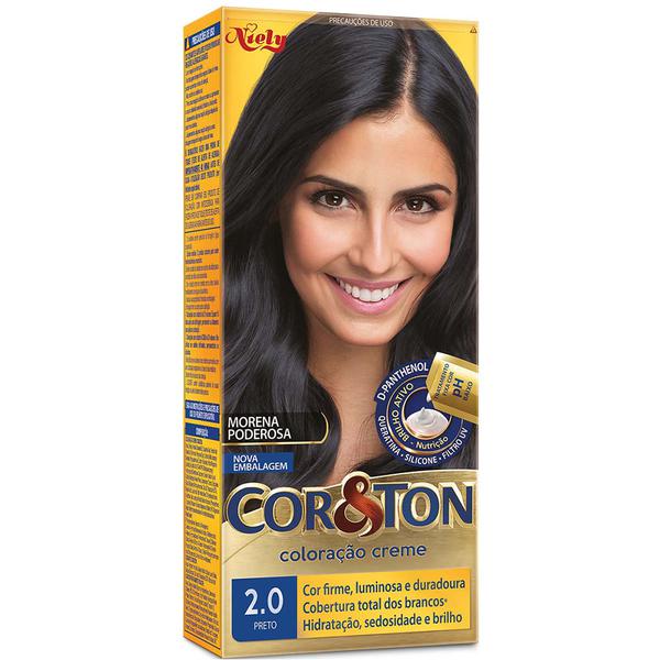 TINTA NIELY COR & TON 2.0 PRETO