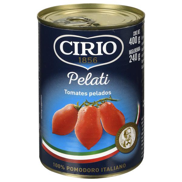 TOMATE S PELE IT CIRIO 400G