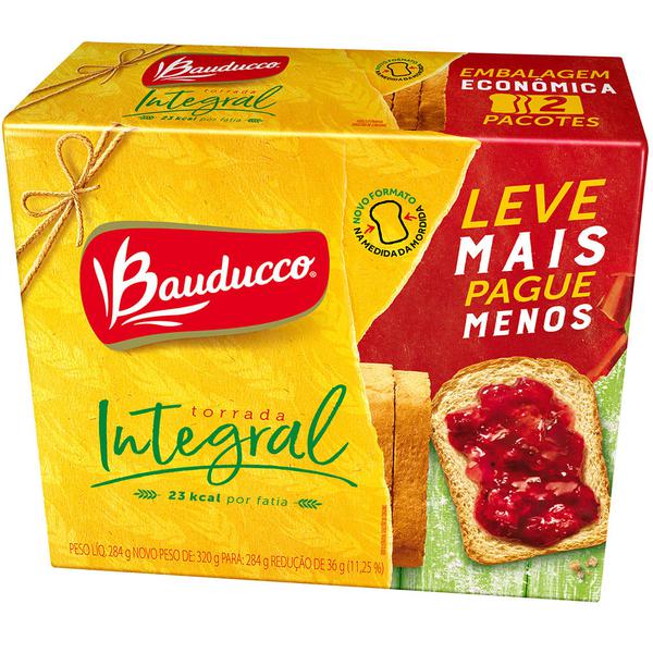 TORRADA INTEGRAL MULTIPACK BAUDUCCO 284G