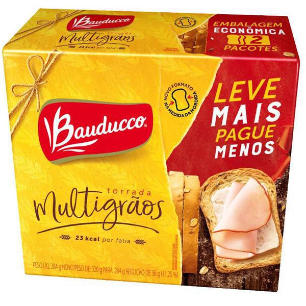 TORRADA MULTIGRAOS MULTIPACK BAUDUCCO 284G
