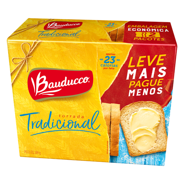 TORRADA TRAD MULTIPACK BAUDUCCO 284G