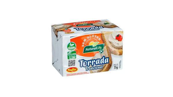TORRADA TRADICIONAL S/GLUTEN VEGANA KODILAR 75G