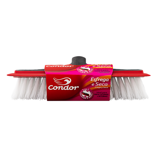 VASSOURA CONDOR ESFREGA E SECA