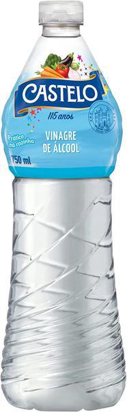 VINAGRE DE ALCOOL CASTELO 4% 750ML