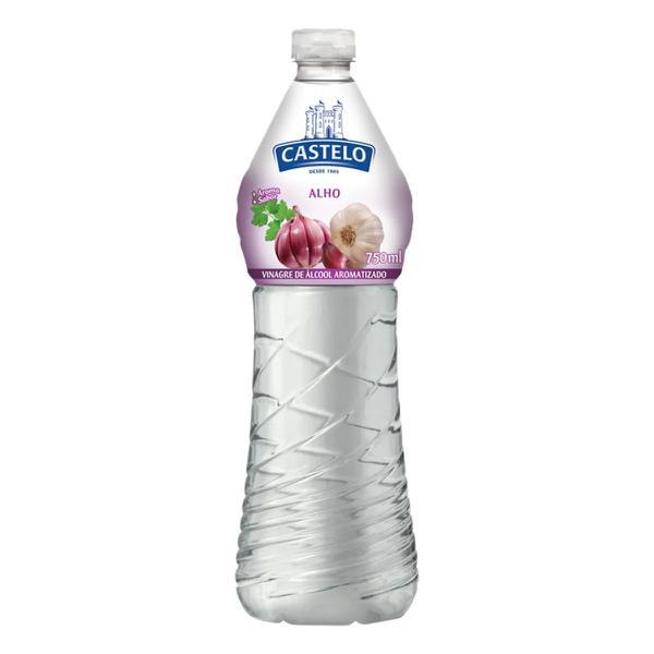 VINAGRE DE ALCOOL CASTELO 4% ALHO 750ML