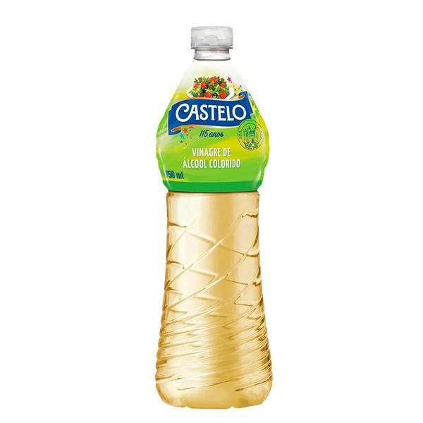VINAGRE DE ALCOOL CASTELO 4% COLORIDO 750ML