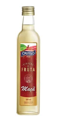 VINAGRE DE MACA CASTELO 4% 500ML