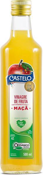 VINAGRE DE MACA CASTELO ORGANICO LEVE VITA 500ML