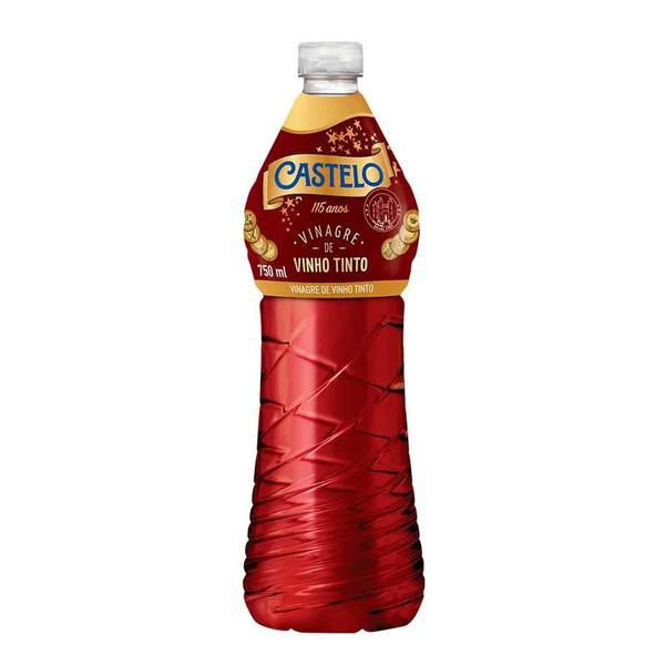 VINAGRE DE VINHO TINTO CASTELO 4% 750ML