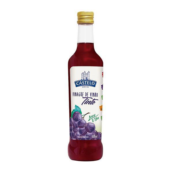 VINAGRE DE VINHO TINTO CASTELO LEVE VITA 500ML
