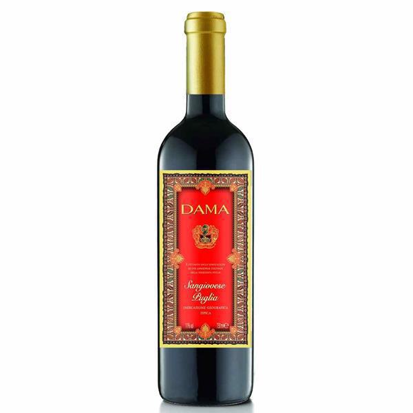 VINHO ITA DAMA SANGIOVESE PUGLIA 750ML
