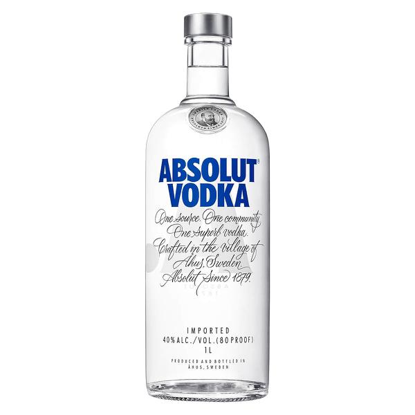 VODKA ABSOLUT TRAD 1L