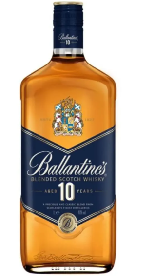 WHISKY BALLANTINE S 10 ANOS 1L