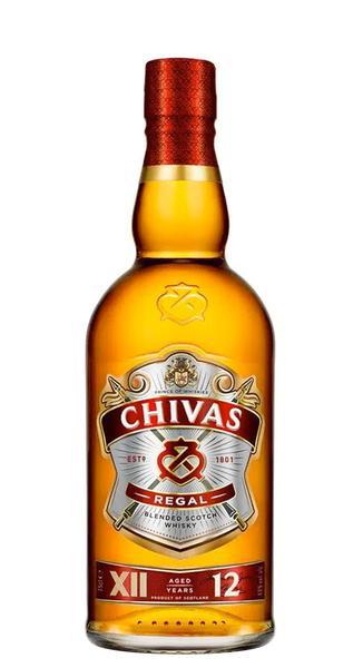 WHISKY CHIVAS REGAL12 ANOS 750ML