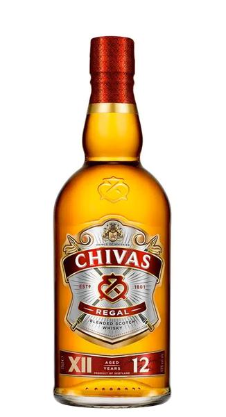 WHISKY CHIVAS REGAL12 ANOS 750ML