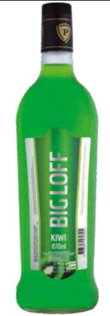 VODKA BIGLOFF 900ML KIWI