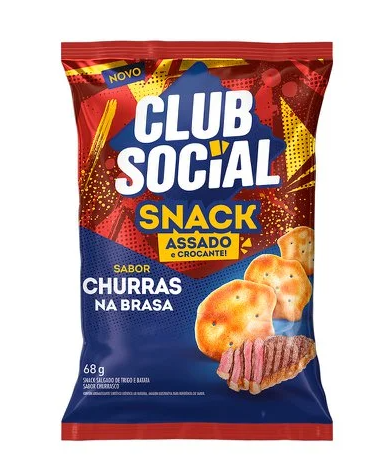 SNACK CLUB SOCIAL CHURRASCO 68G