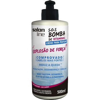CREME PARA PENTEAR SALON LINE SOS BOMBA