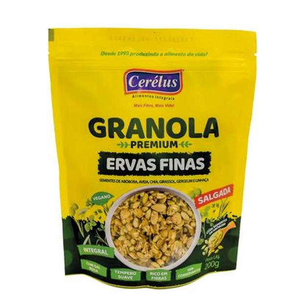 GRANOLA CERELUS ERVAS FINAS 200GR