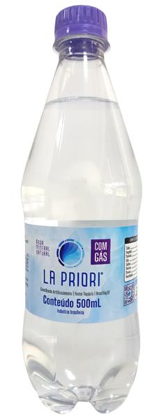 Agua Mineral La Priori C/ Gas 500ml