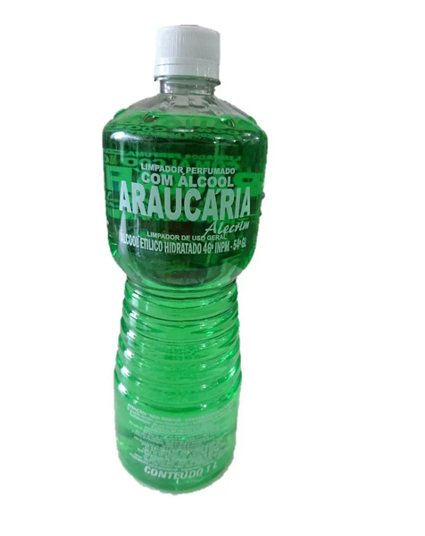ALCOOL ARAUCARIA 1L 46% EUCALIPTO