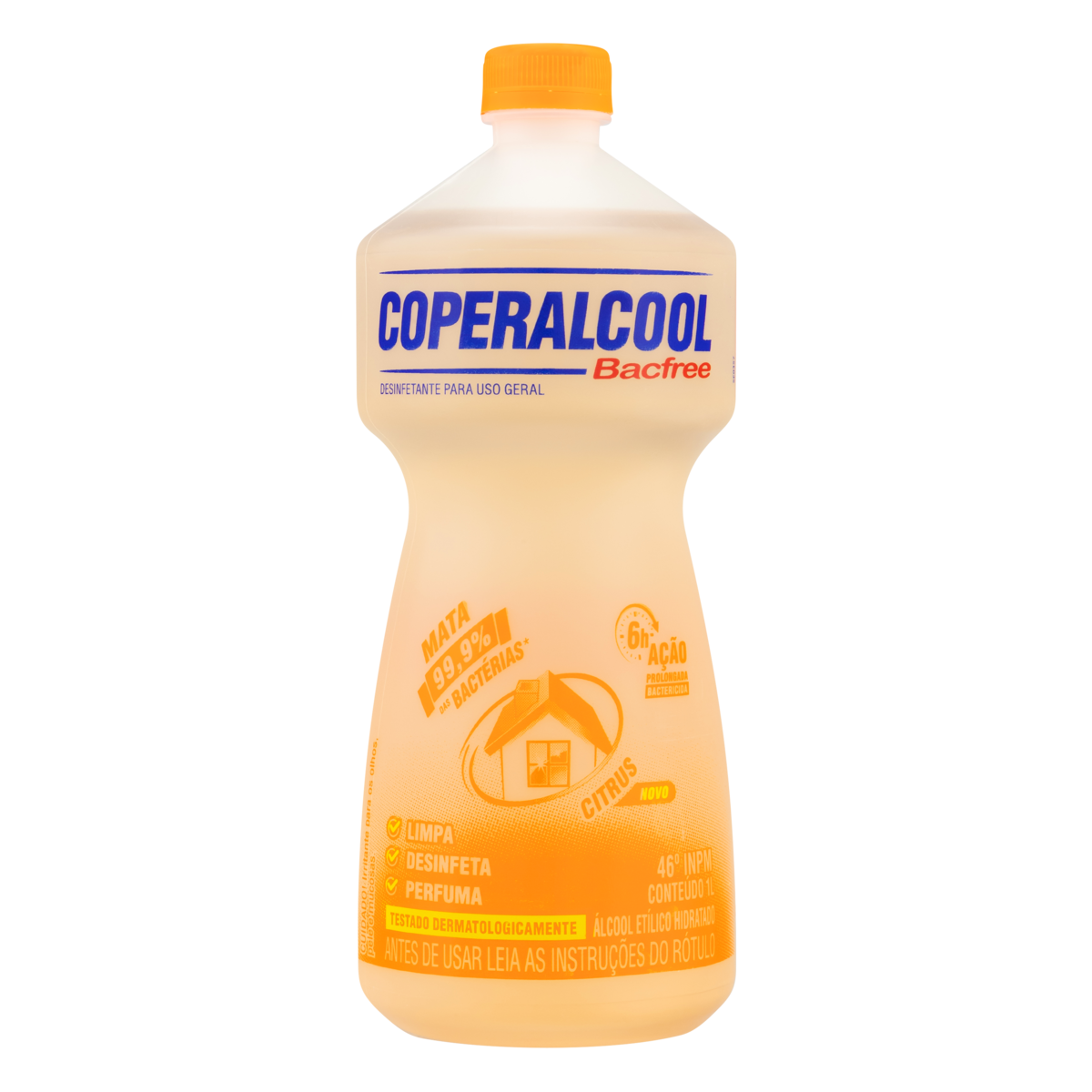 ALCOOL COPERALCOOL 1LT 46 2% CITRUS