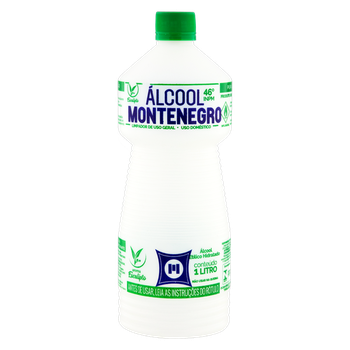 ALCOOL LIMPADOR MONTENEGRO LIMPADOR EUCA
