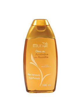 OLEO DE AMENDOAS MURIEL C/BAUNILHA 100ML