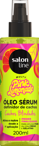 OLEO+SERUM CAPILAR SALON LINE PINK LEMONADE 200ML
