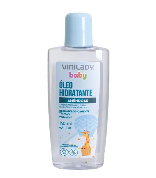 LOCAO HIDRA. VINI LADY BABY AMENDOAS 140ML