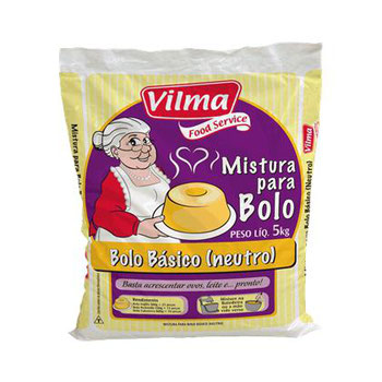 MISTURA PARA BOLO VILMA BASICO 5KG