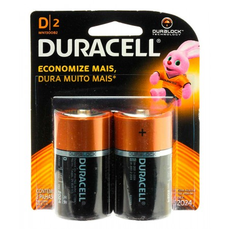 PILHA ALC DURACELL GRANDE 2X1