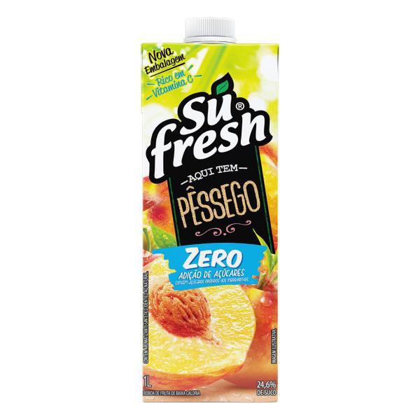 NECTAR SU FRESH ZERO PESSEGO - 1L