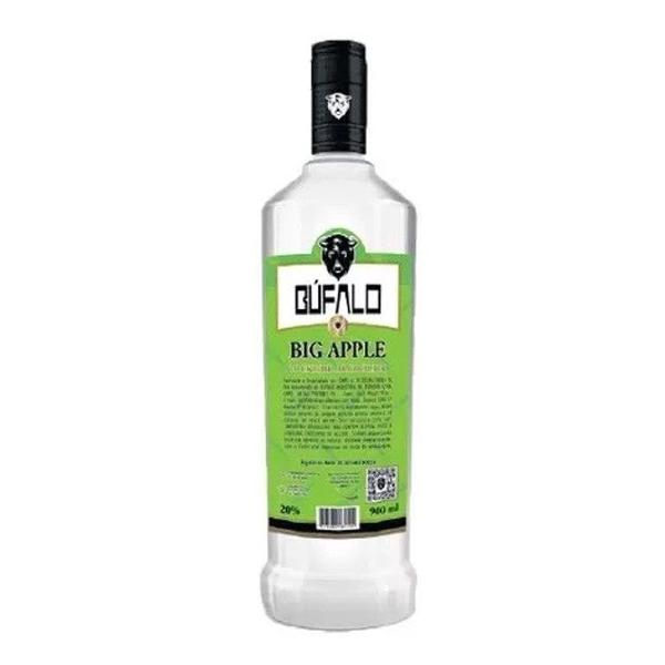 VODKA BUFALO 900ML BIG APPLE