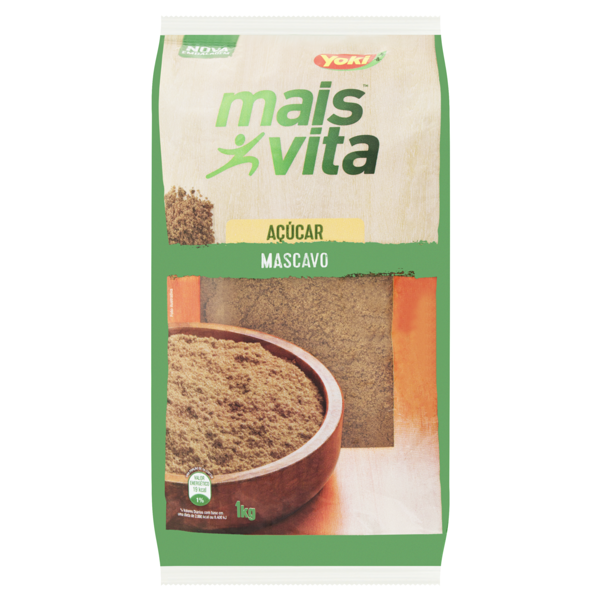 Açúcar Mascavo Mais Vita 1kg